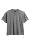 Ksubi Intruder Excess T-shirt In Charcoal