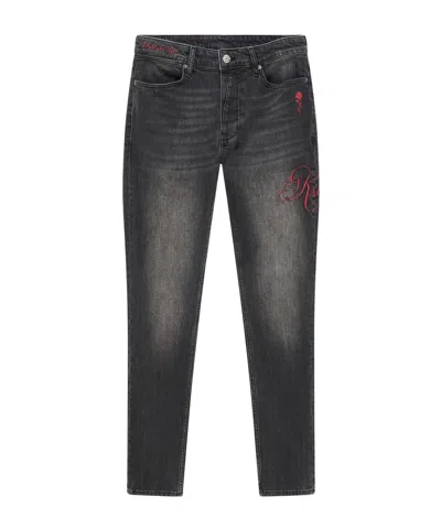Ksubi Jeans With Belt Loops In Black