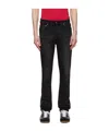 Ksubi Black Chitch Tarr Studded Jeans In Black
