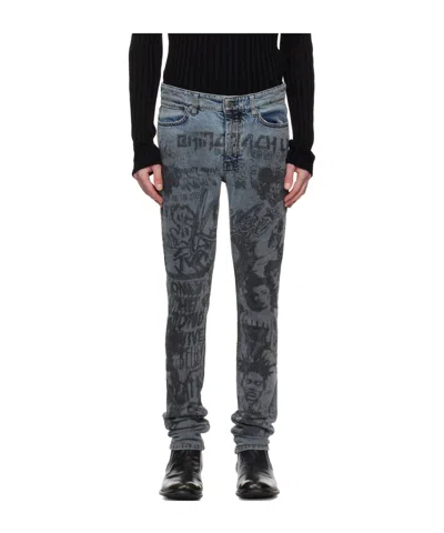 Ksubi Jeans With Belt Loops In Black