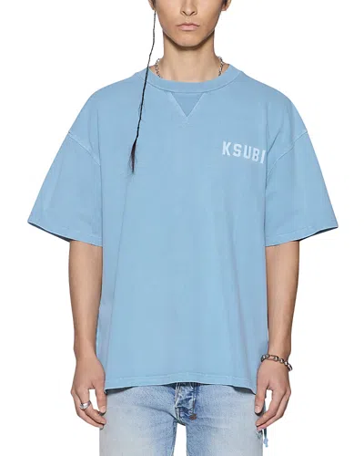 Ksubi K Lock Biggie Short Sleeve Tee In Blue