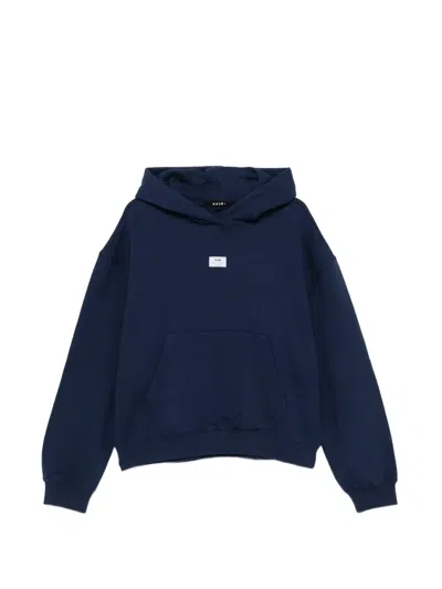 Ksubi Kangaroo-pocket Hoodie In Blue