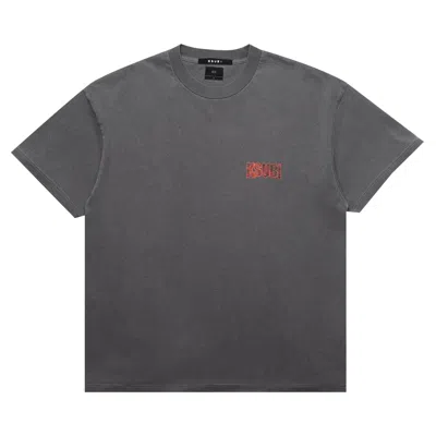 Pre-owned Ksubi Kickstart Ekcess T-shirt 'charcoal' | Grey | Men's Size M In Gray