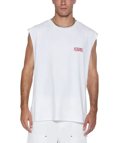 Ksubi Kingdom Cut Off Oversized Graphic Tee