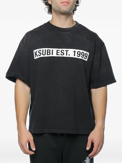 Ksubi Kings Halen Logo-print T-shirt In Black