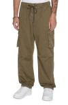 Ksubi Krush Cotton Cargo Pants In Green