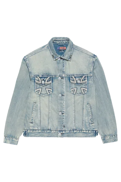Ksubi X Alice Oh G Jacket Punk In Blue