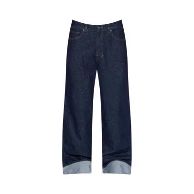 Pre-owned Ksubi Ksuper Cuffed Mystic Rinse 'denim' | Blue | Women's Size 27