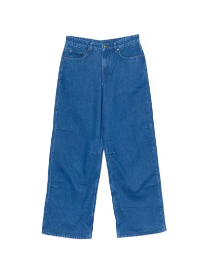 Ksubi Ksuper Marine Cotton Jeans In Blue