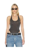 Ksubi Lara Bodysuit In Gray