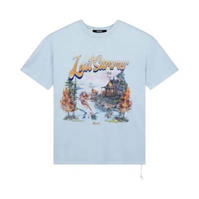 Pre-owned Ksubi Last Summer Biggie Short-sleeve Tee 'mist' | Blue | Men's Size L