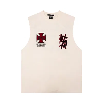 Pre-owned Ksubi League Ekcess Cut Off 'desert' | Brown | Men's Size M