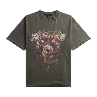 Pre-owned Ksubi Legend Ekcess Short Sleeve Tee 'charcoal' | Grey | Men's Size S