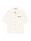 Ksubi Logo-embroidered Shirt In Neutral