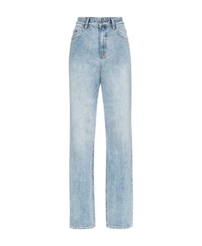 Ksubi Logo Jeans In Blue
