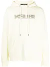Ksubi Logo-print Detail Hoodie In Lemon Yellow
