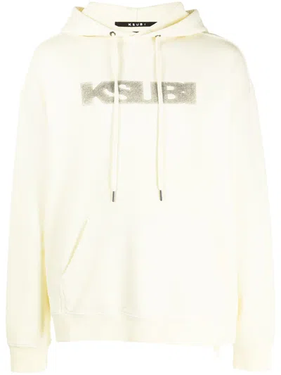 Ksubi Logo-print Detail Hoodie In Lemon Yellow