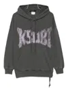 Ksubi Logo-print Drawstring Hoodie In Gray