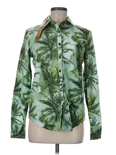 Ksubi Long Sleeve Blouse In Green