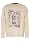 Ksubi Graphic-print Long-sleeve T-shirt In Neutral
