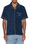 Ksubi Lounge Camp Shirt In Blue