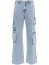Ksubi Low Rider Cargo Authentik Jeans In Blue