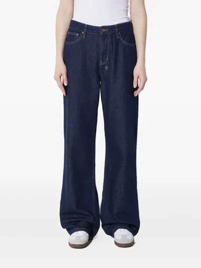 Ksubi Low Rider Legacy Patch Jeans In Blue