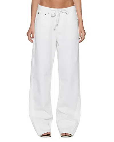 Ksubi Low Rider Trak Blanc Jeans In White