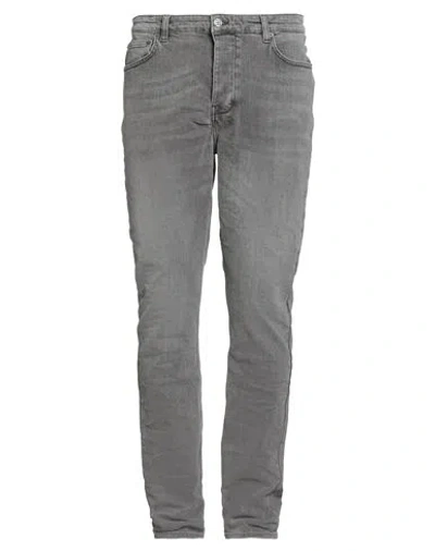 KSUBI KSUBI MAN JEANS GREY SIZE 32 ORGANIC COTTON, ELASTANE