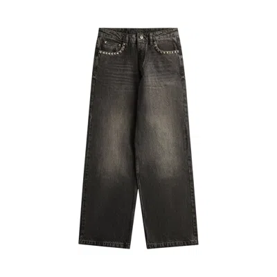 Pre-owned Ksubi Maxx Onyx Stud Jean 'black' | Men's Size 30