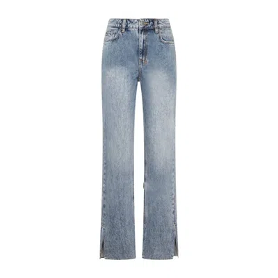 Ksubi Melrose Haven Splits Jeans In Blue
