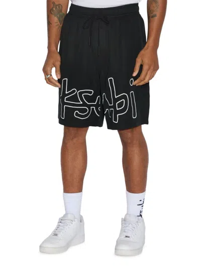Ksubi Men's 1999 Life Logo Shorts In Black