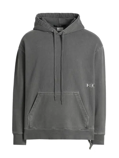 Ksubi Men's 4x4 Biggie Revamp Cotton Hoodie In Gray