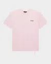 Ksubi Men's Allday Biggie Crewneck T-shirt In Pink