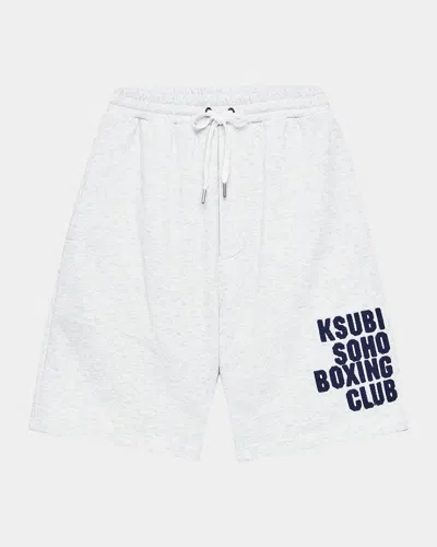 Ksubi Men & Apos;s Club Trak Cotton Shorts In Grey