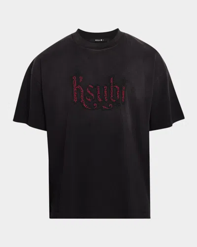 Ksubi Men & Apos;s Cotton T-shirt In Charcoal