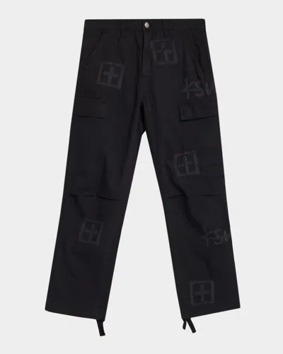 Ksubi Men & Apos;s Fugitive T-box Cargo Pants In Black