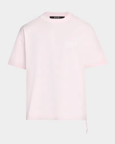 Ksubi Men & Apos;s Logo Graphic Cotton T-shirt In Pink