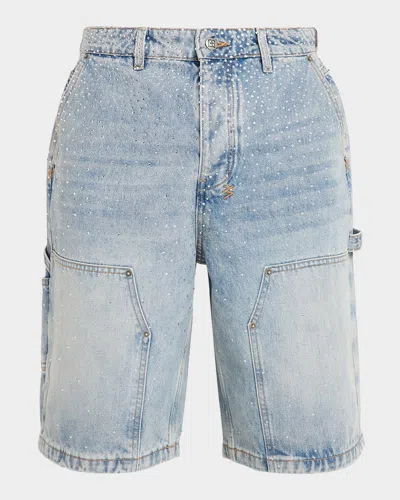 Ksubi Men & Apos;s Maxx Operator Embellished Denim Shorts