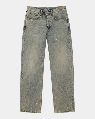 Ksubi Men's Anti K Stagelight Metalik Jeans In Green