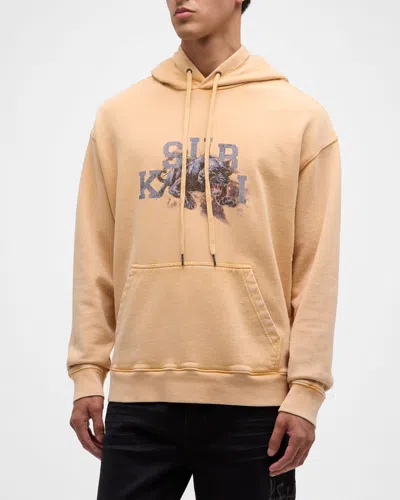Ksubi Men's Apex Biggie Graphic Hoodie In Orange