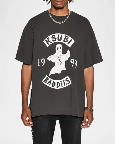 Ksubi Men's Baddies Ekcess Graphic T-shirt In Black