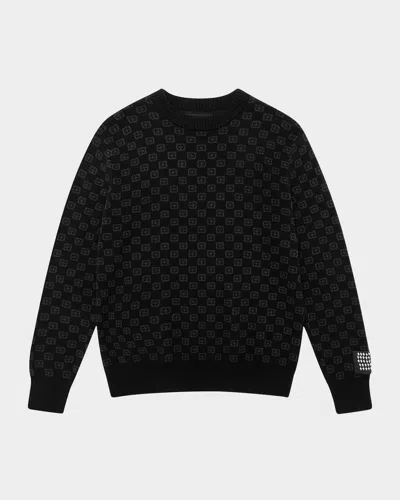 Ksubi Men's Box Knit Sweater In Black