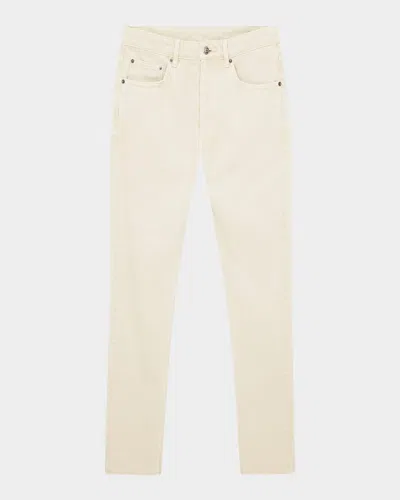 Ksubi Men's Chitch 1999 Ivory Slim Jeans In Neutral