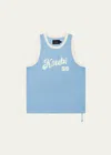 Ksubi Blue Clubhouse Pick Up Tank Top In Blue