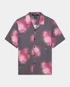 Ksubi Cursed Resort Short Sleeve Shirt In Black