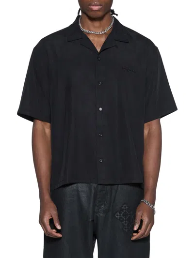 Ksubi Men's End Dinner Satin Shirt In Black
