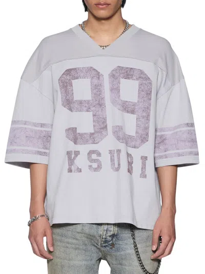 Ksubi Halftime Ss Duke T-shirt In Gray