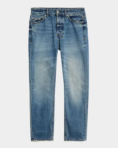 Ksubi Men's Hazlow Relik Straight-leg Jeans In Blue
