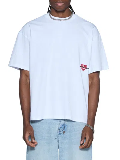 Ksubi Men's Hbl Seeing Lines Crewneck T-shirt In Blue